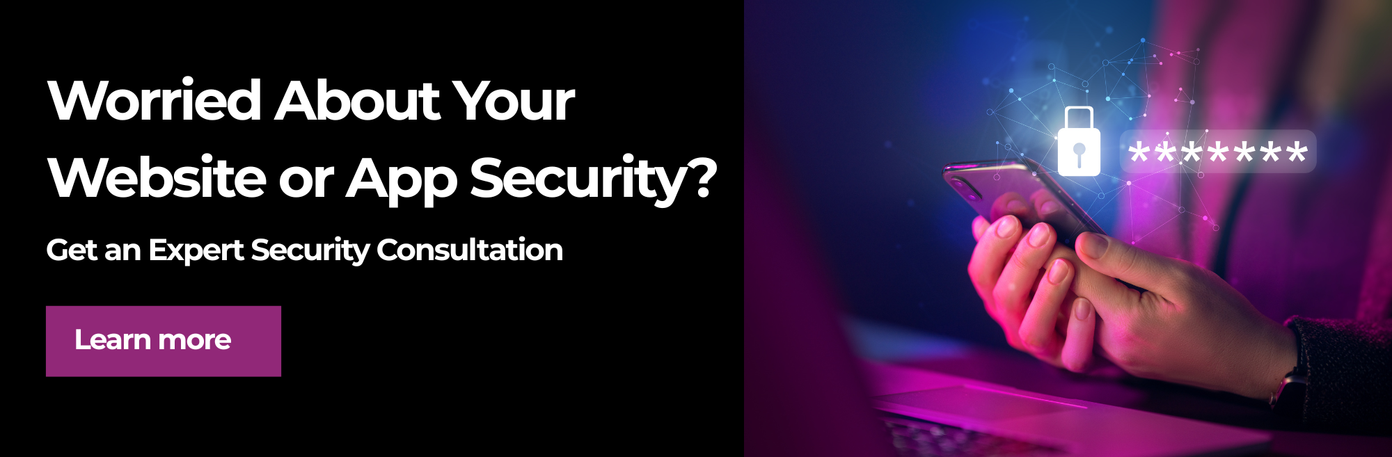 Website & App Security banner